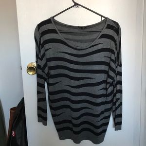 Express striped long sleeve